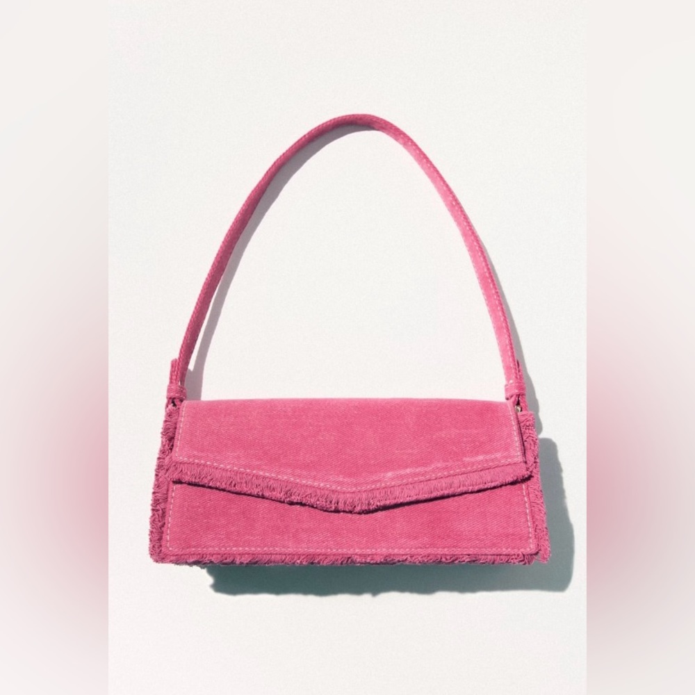 Zara Fabric Shoulder Bag
